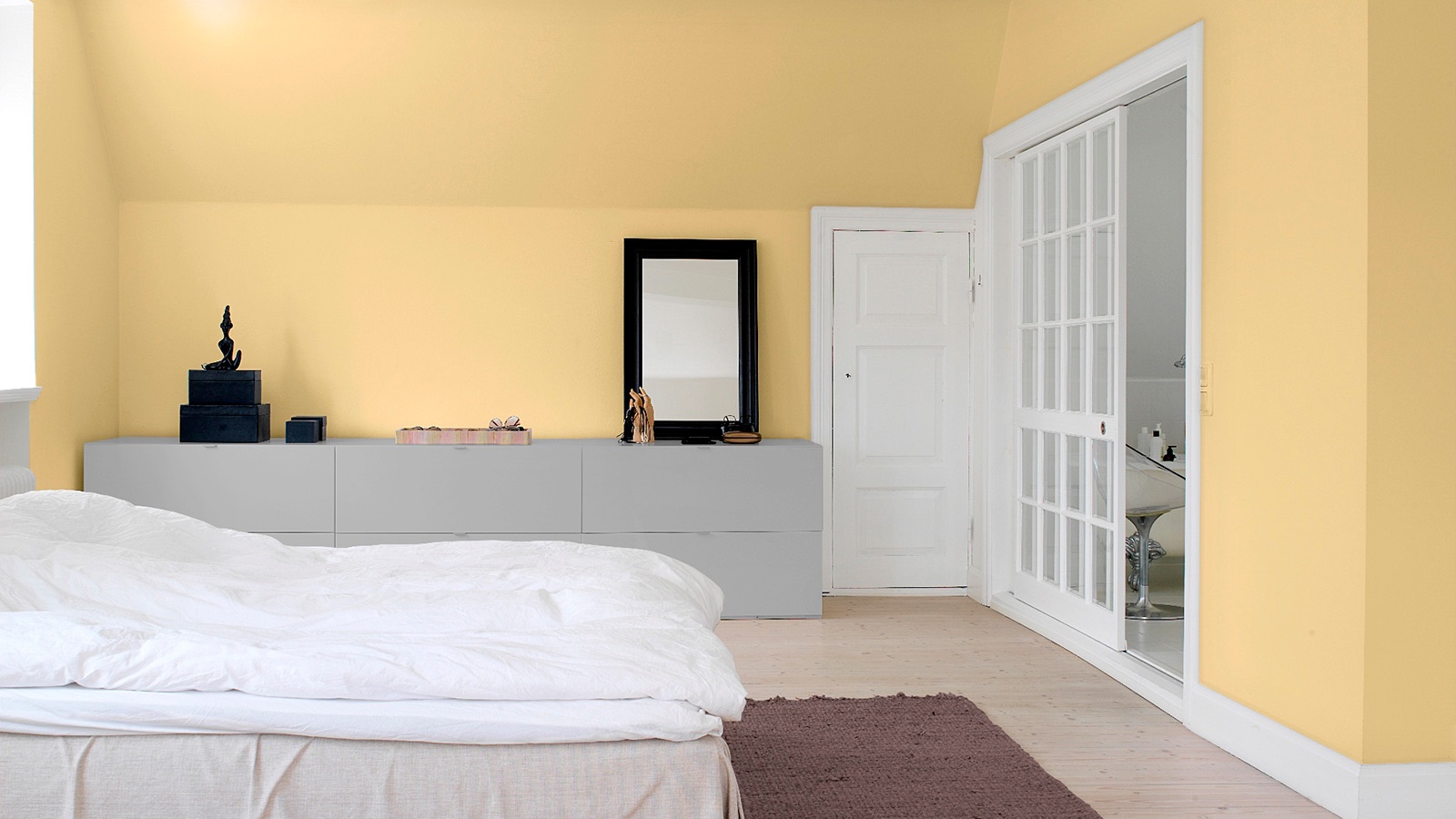 Tre förslag på kulörer för ditt sovrum