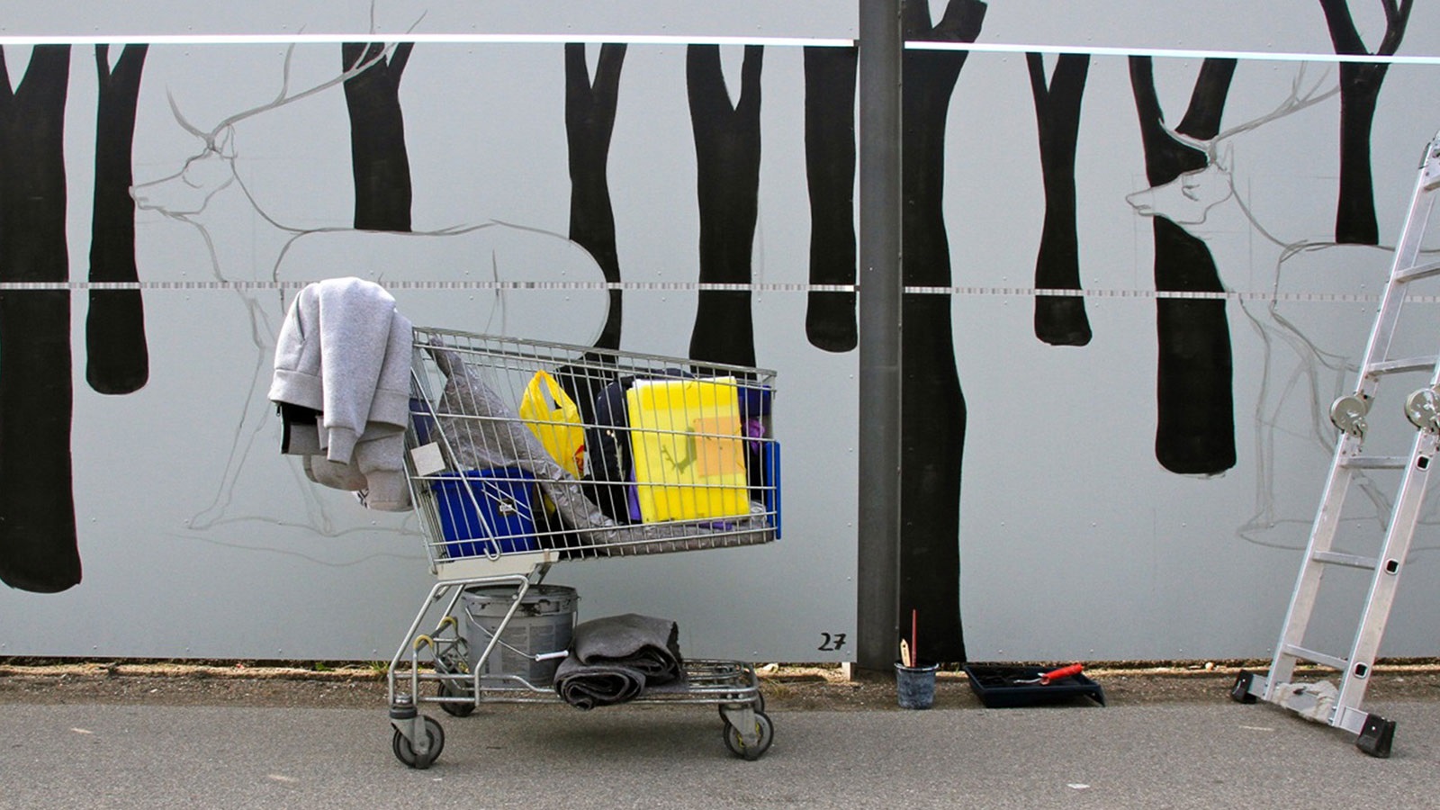 271 meter street art i Ørestaden