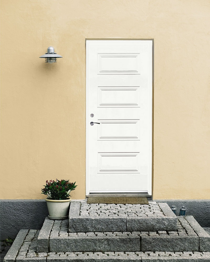 Fasad 4336, dörrar 4341