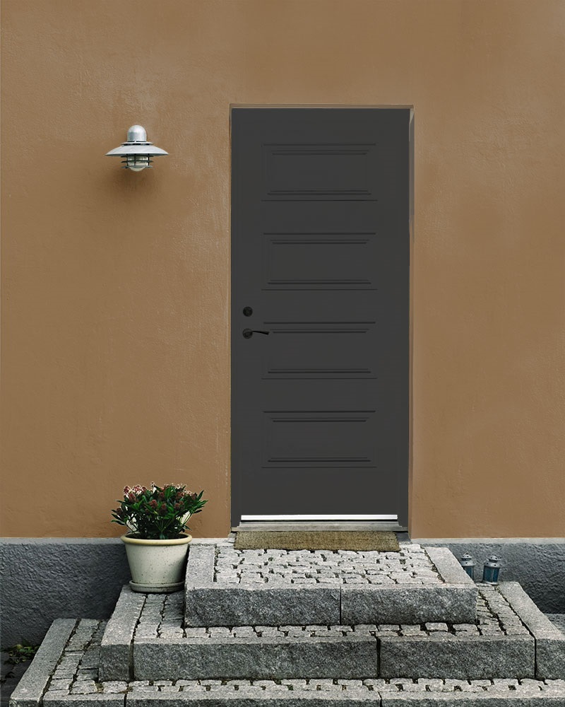 Fasad 4357, dörrar 5506