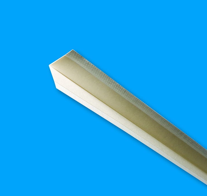 No-coat composite  hörn, 90° utv.