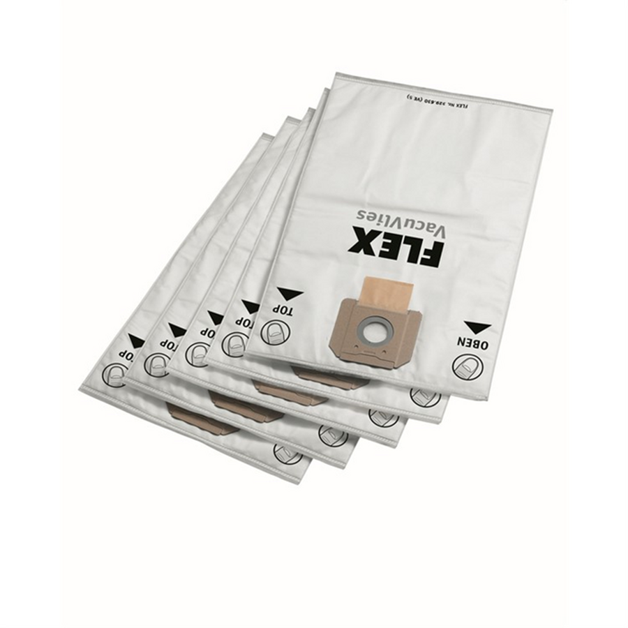 FLEX Dammsugarpåse Fleece 35L 5-pkg - 329630