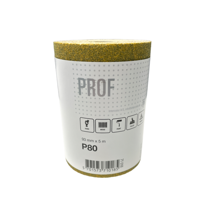 Prof. Hand slippapper 93 mm x 5 m