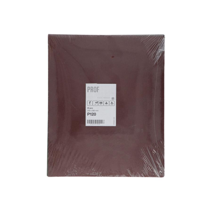 Prem. Hand slippapper metal 230 x 280 mm